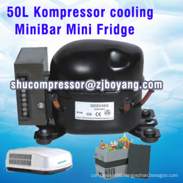 50L Kompressor cooling for Minibar mini fridge Portable/movalbe mini cold storage room/freezer